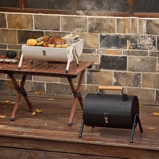Charcoal Barbecue Grill Smoke