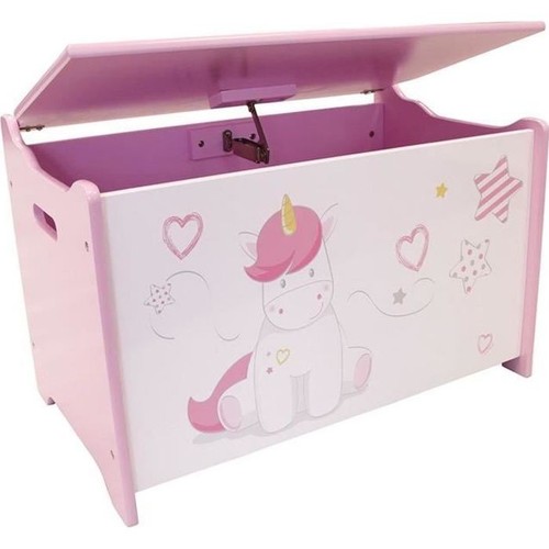 Coffre jouets licorne - jouets,