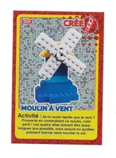 Carte Lego - 2018 - N°009 - Moulin à vent