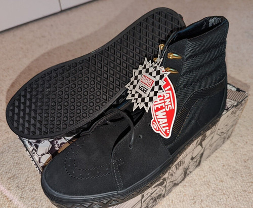Nouveau vans marvel black - x,