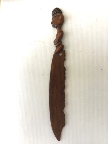 Coupe papier afrique - papier,