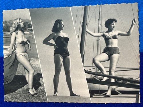 French bathing suit models - french,
