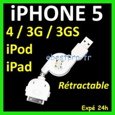 Cable USB 2.0 Retractable pour