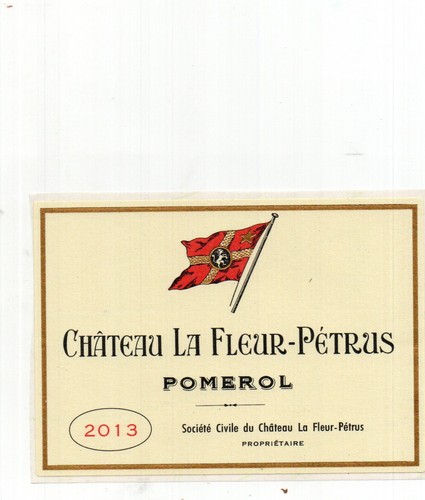 Etiquette chateau fleur - etiquette,