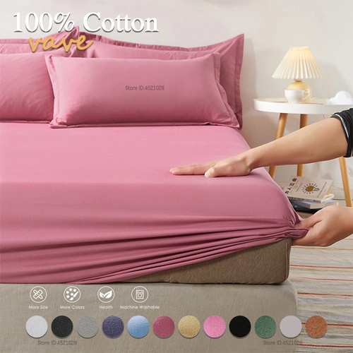 Drap coton 200x200 blanc - coton,