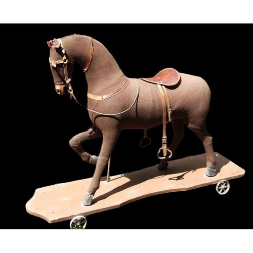 Cheval enfant roulettes - cheval, à