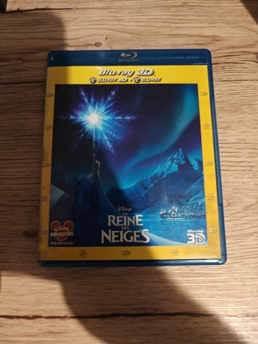 Blu ray reine des neiges - 3d,