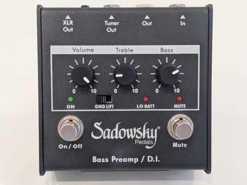 Sadowsky sbp bass preamp - preamp, /