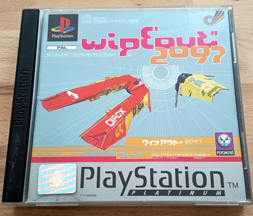 Playstation ps1 wipeout - wipeout, 2097
