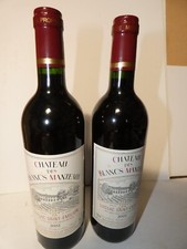 2 BOUTEILLES DE VIN ROUGE