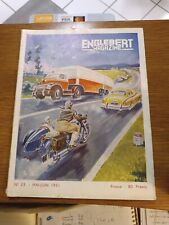 Revue Magazine Ancien Englebert Pneumatique 1951