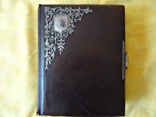 Album photo ancien vide pour - album,