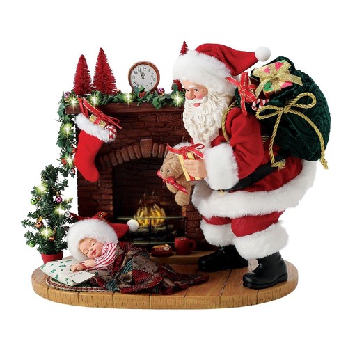 Department figurine santa - department,