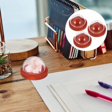  3 Pcs Dôme En Cloche De Verre Couverture Décorative Dome Avec Base Globe