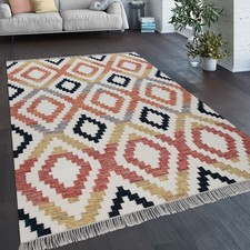 Tapis salon style bohème - tapis,