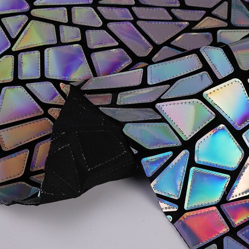 Géométrie laser sequin tissu - sequin,