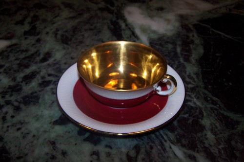 Ancienne tasse sous - ancienne, &