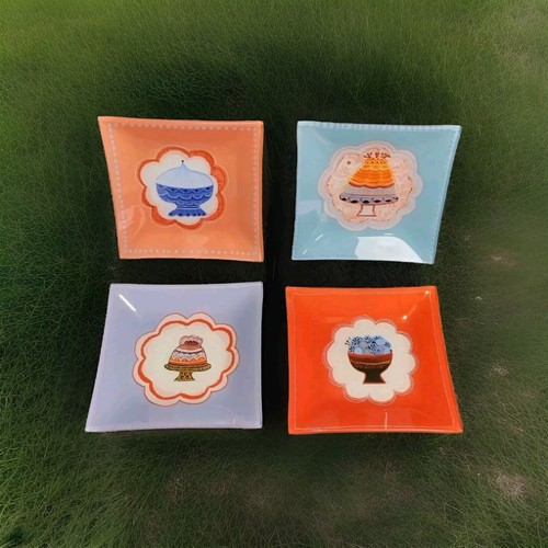 Coupelles assiette - 4, coupelles/