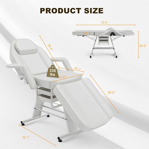 Adjustable massage table - massage,