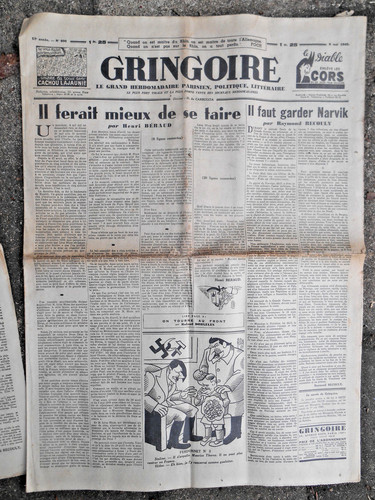 Journal ancien gringoire mai - journal,