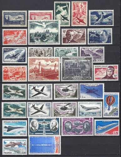 France lot de poste - -,