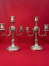 Paire chandeliers feux - paire,