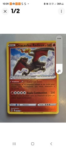 Carte pokemon dracaufeu - pokemon,