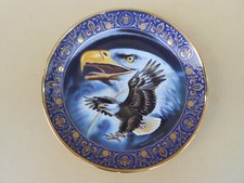 "PROFILE OF FREEDOM" COLLECTOR PLATE BY ROYAL DOULTON FRANKLIN MINT HEIRLOOM