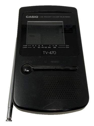 Vintage casio 470 lcd - tv-470,