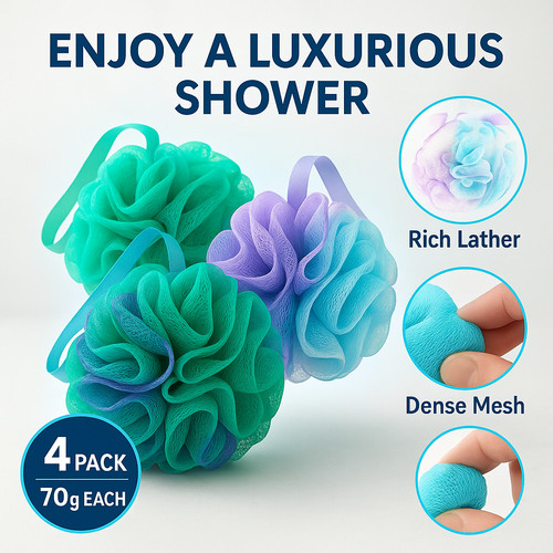 Loofah shower sponge - loofah,