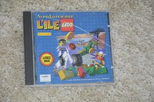 jeu PC : AVENTURE sur l'île des LEGO - boitier + notice + cd