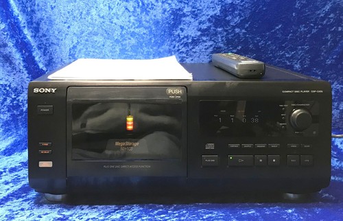 Lecteur changeur cd sony - lecteur,