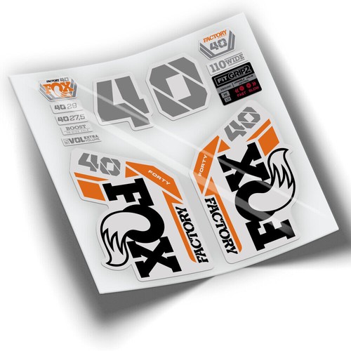 Autocollants fourche fox - autocollants, de