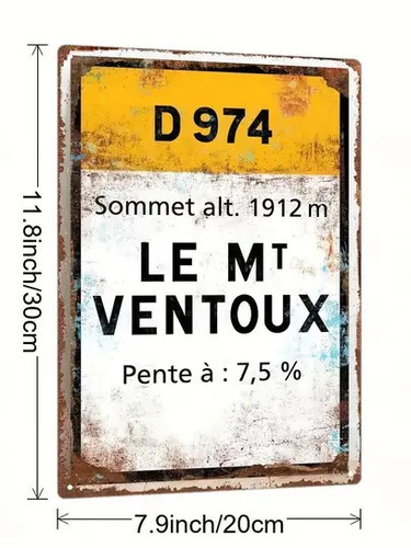 Plaque murale métal - métal, mont
