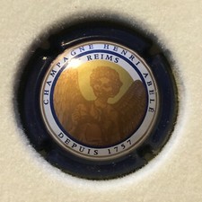 Capsule Champagne ABELE N°41B CONTOUR BLEU GRAND DESSIN