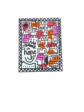 MR.HOPE  - TOILE - STREET ART