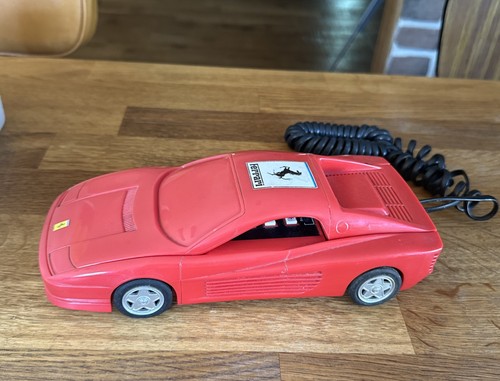 Téléphone fixe ferrari - téléphone,