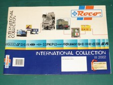 Catalogue ROCO News 2002 et international collection
