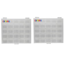 2PCS 25Holds Universal Canette Boîte en plastique  pour Bernina Singer Juki+