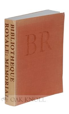 Bibliothèque royale mémorial - royale,