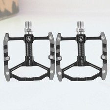 Pédales VTT Accessoires VTT Pédales Plates Noir NEUF