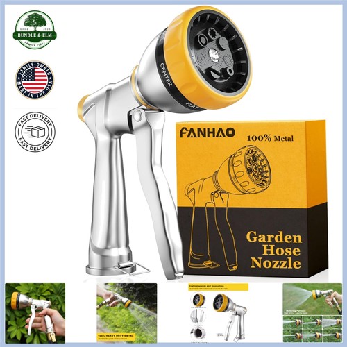 Heavy duty metal hose - hose, nozzle