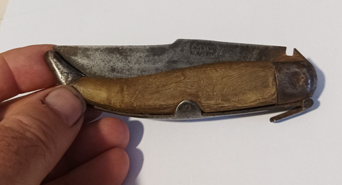 Ancien couteau pliant - ancien, navaja