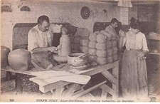 06 - GOLFE JUAN - SAN30230 - Poterie Culinaire - Un Tourneur - Métier