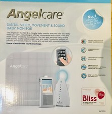 Moniteur bébé numérique vidéo, mouvement et son Angelcare AC1100. Tapis capteur incl.
