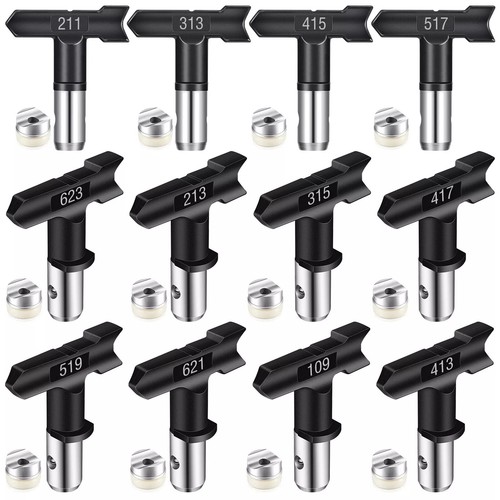 Airless spray gun tips - spray, nozzle