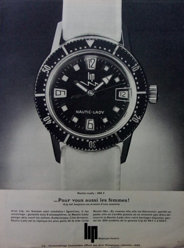 Publicite montre lip - montre,
