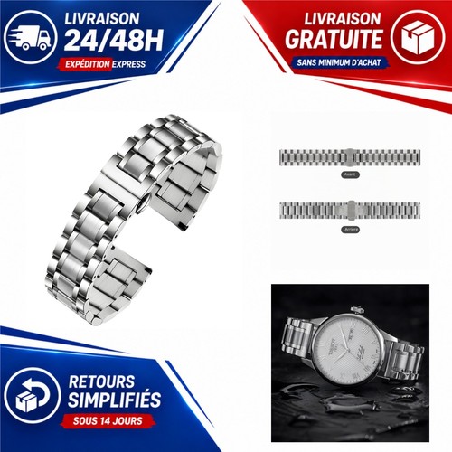 Bracelet montre acier - montre,