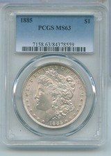 1885-P Dollar D'Argent Morgan
