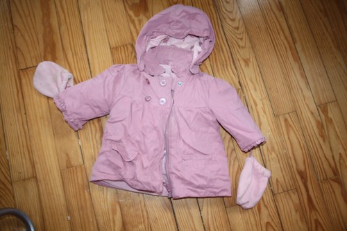 Manteau rose mois - manteau, 6